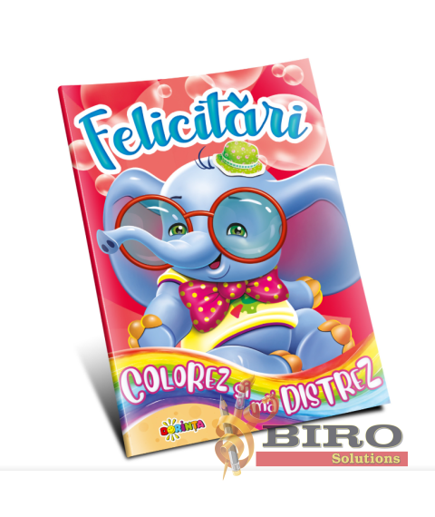 Colorez și mă distrez. Felicitări